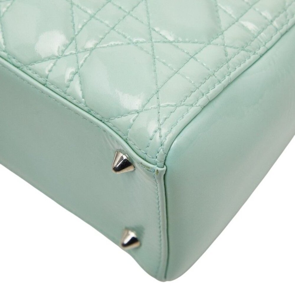 Dior Cannage 2-Way Shoulder Bag Mint Green - Picture 5 of 10